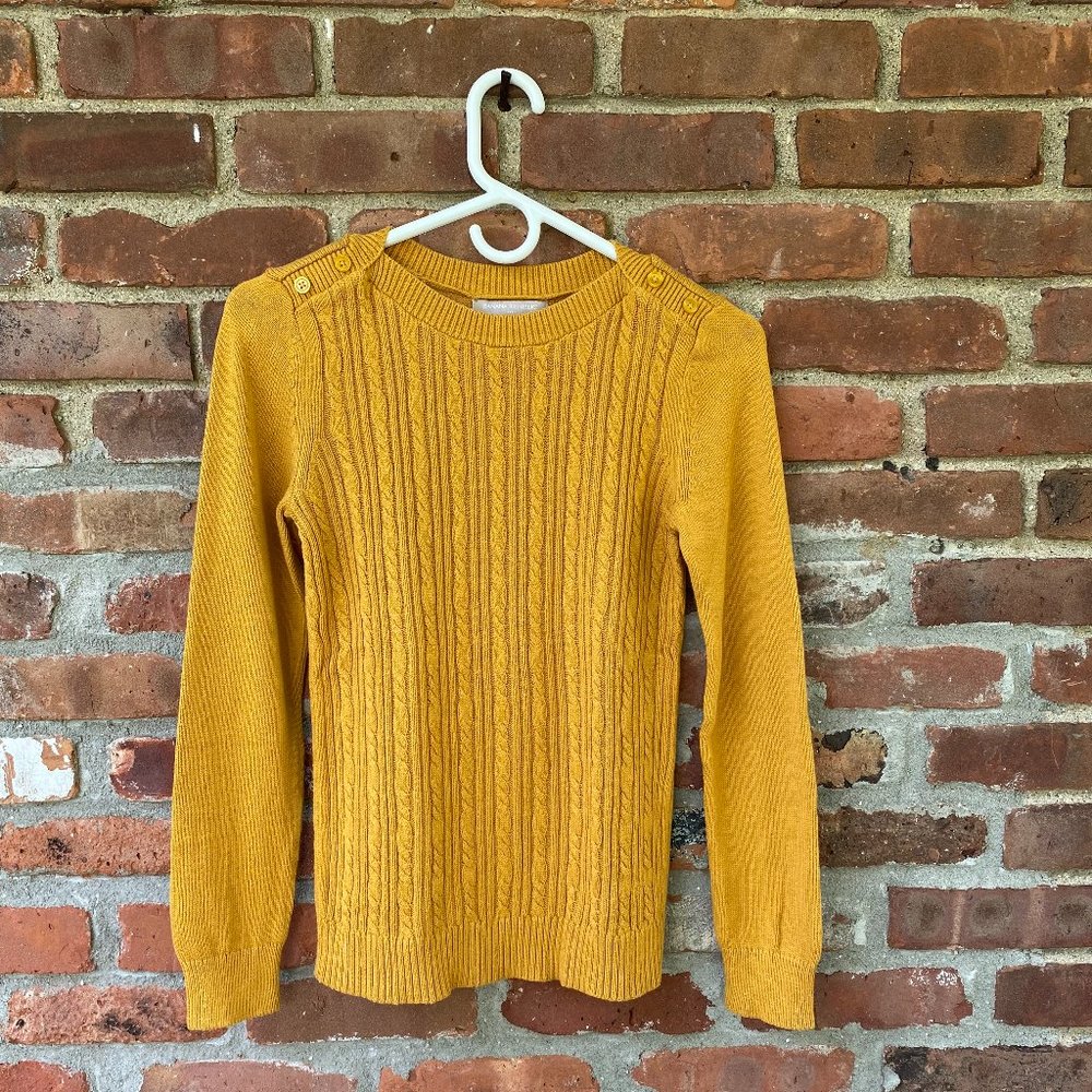 Banana Republic Factory Mustard Sweater